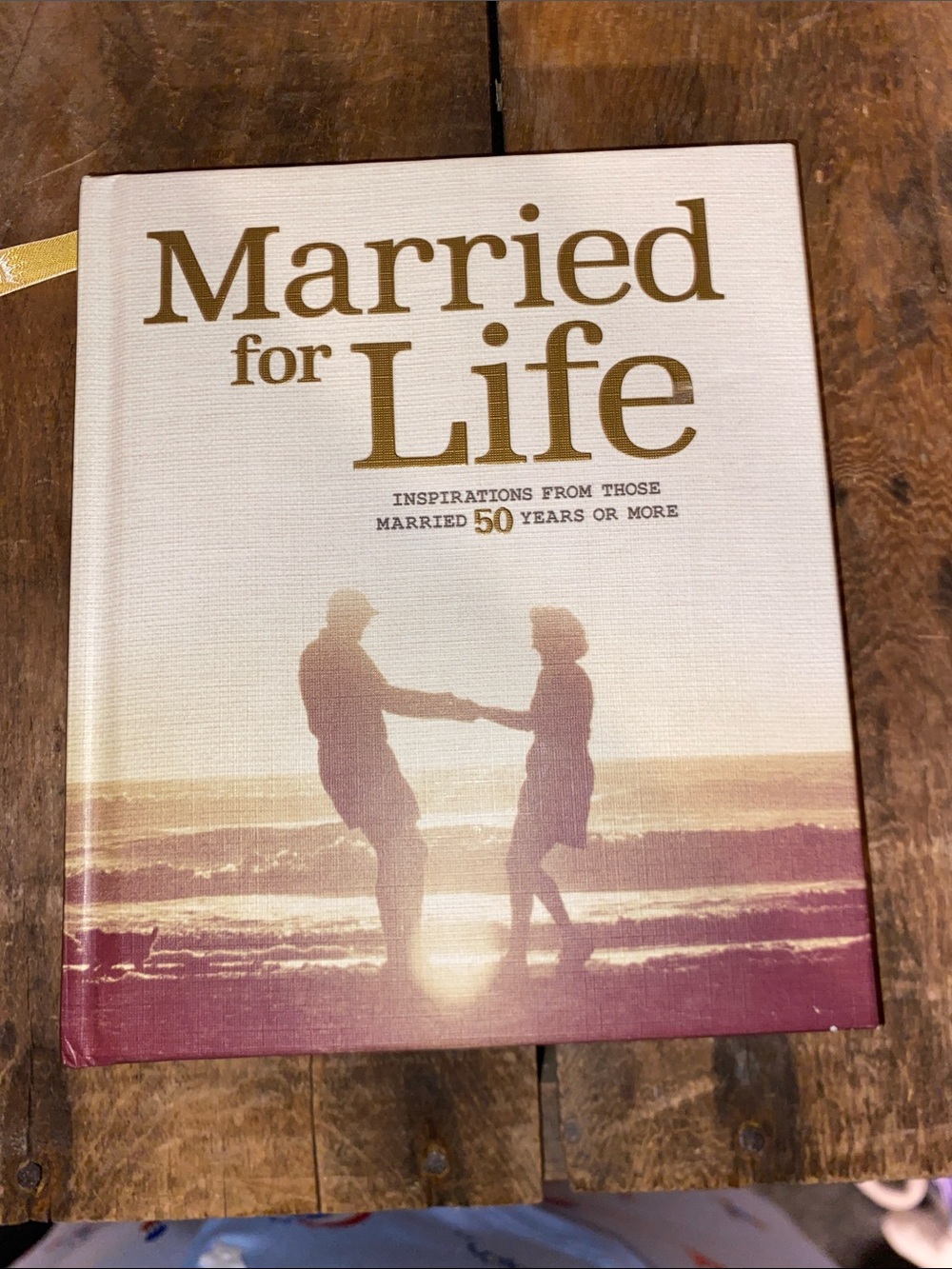 Married for Life Hardcover Wall Art Book